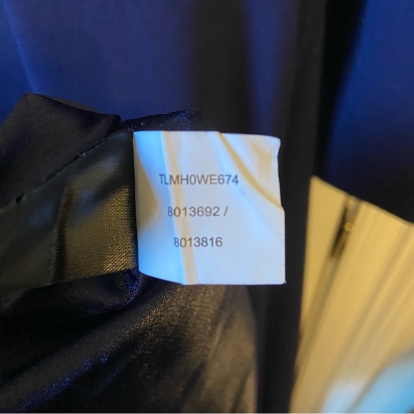 TAHARI ASL long sleeve V-Back Maxi Dress - Picture 8 of 14